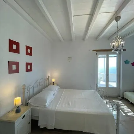 Paros Calm Maisonette With The Beautiful View Aspro Chorio
